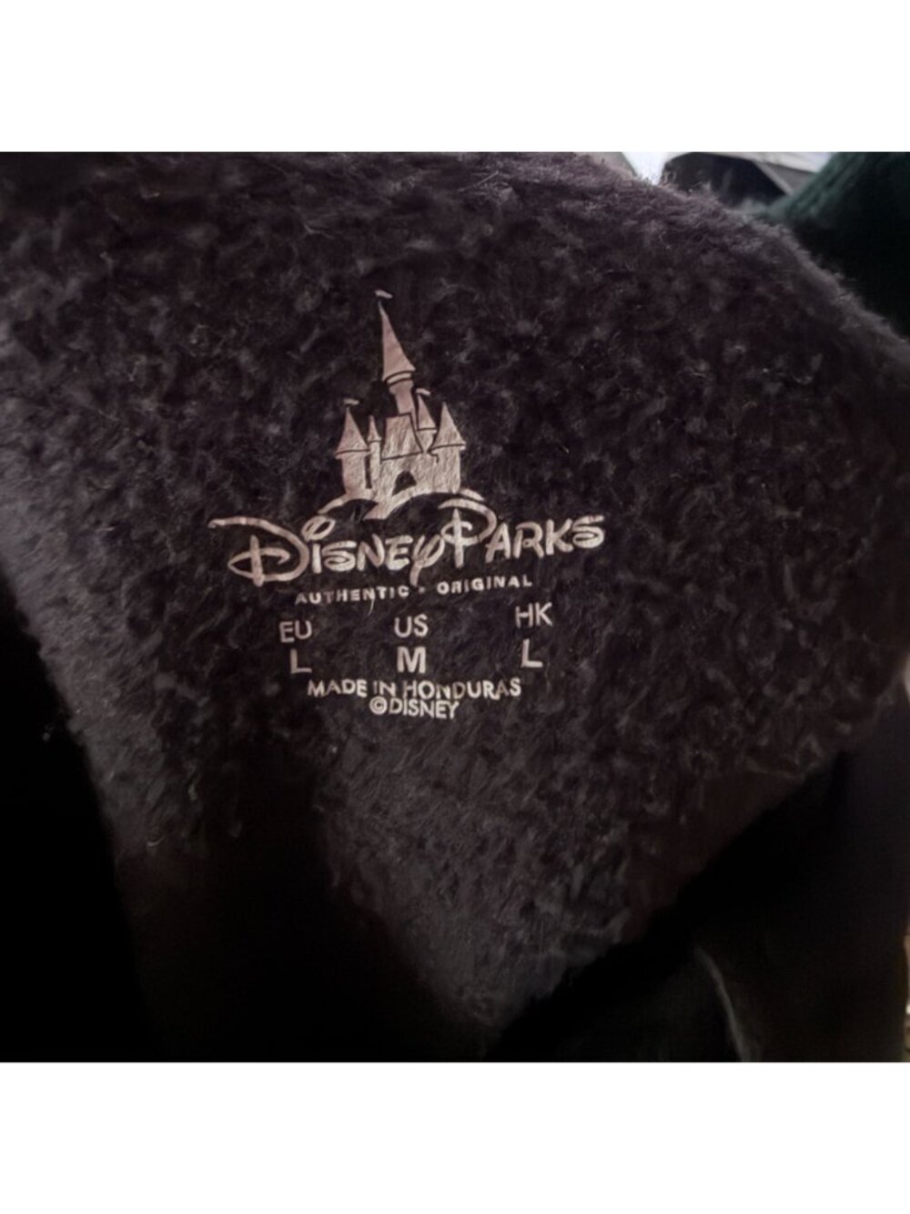 Disney Parks Minnie Mouse Hoodie With Ears & Bow Size M - Picture 5 of 5